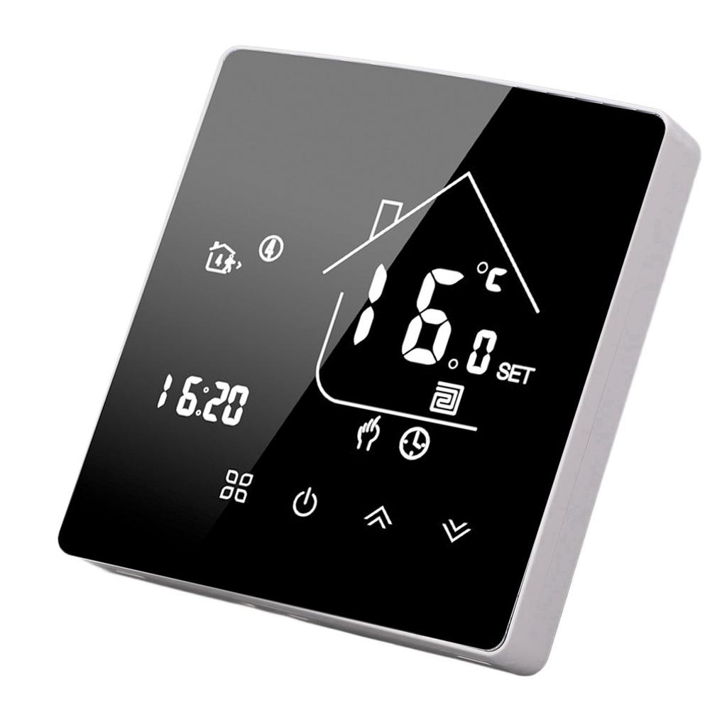 Digital Thermostat App Voice Control LCD Touch Screen Intelligent Electric Heating Temperature
