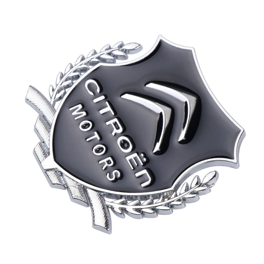 1 шт. 3D Металлические Колосья Пшеницы Наклейка-Значок-Эмблема для Декора Кузова Автомобиля Для Citroen C1 C3 C4 Grand Picasso C4L C5 C6 VTS DS Аксессуары