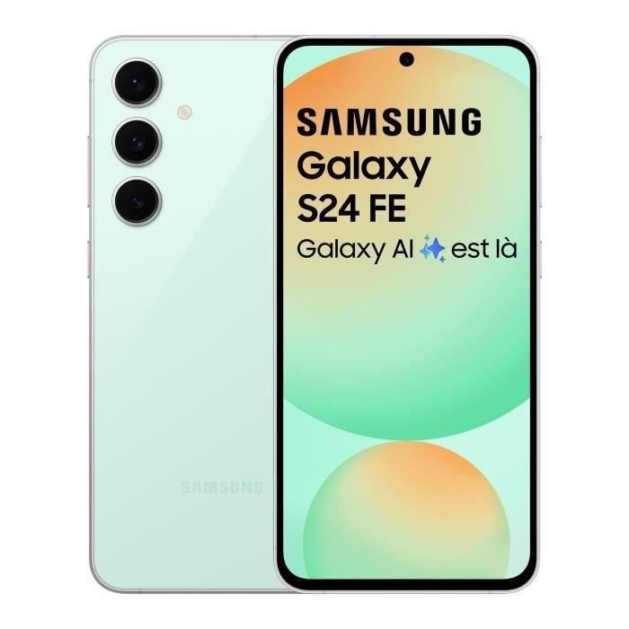 Samsung Galaxy S24 FE Smartphone 128 Go Vert - Very good condition