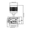 3-Axis Joystick Potentiometer ZY-D300B-R2/R4 5Kohm 3D Security Ballhead Control Machine Keyboards Monitor Rocker Switch