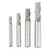 4pcs 4 Flutes HSS Roughing End Mill CNC Router Bit Milling Cutter M6 M8 M10 M12