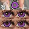 Eyeshare 1Pair Halloween Colored Contact Lenses for Eyes Lenses Red Eye Contacts Blue Eye Lens Cosplay Color Contact Lenses