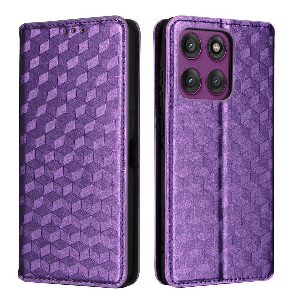 Flip Cover for Motorola Edge 60 Pro PU Leather Full-Body Protection With [RFID Blocking] Shockproof Durable Retro Phone Case