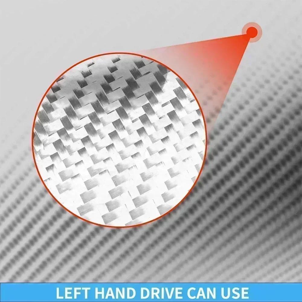 Carbon Fiber Car Accessories Dashboard Storage Panel Modified Interior Cover Sticker Trim For Lexus IS250 IS350 300H 2013-