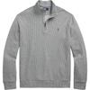 Polo Cotton Blend Plain Knit Houndstooth Pullover Sweatshirt Men Sweatshirt 710964524-001