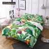 Cactus Duvet Cover Set King Queen Size Tropical Botanical Garden Print Green Plant For Girls Boys Teen Polyester Bedding Set