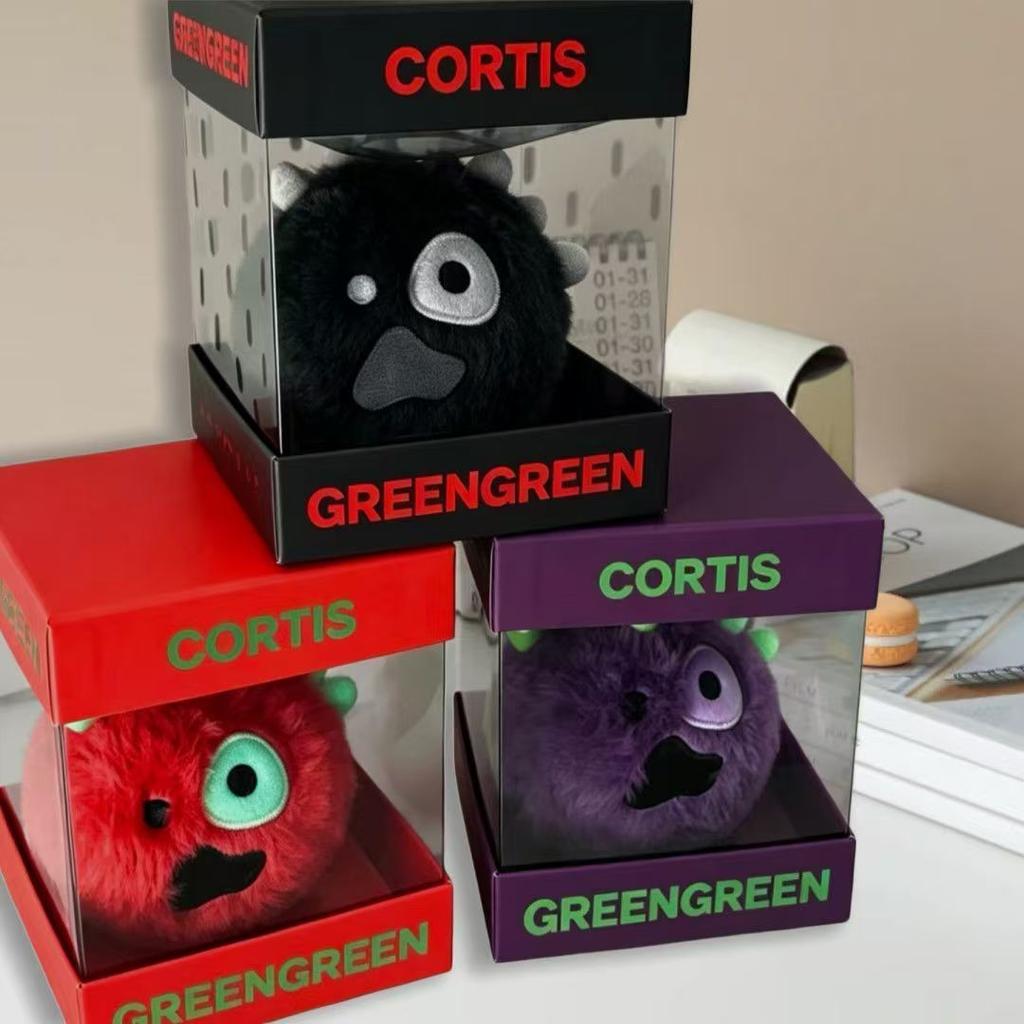 Плюшевая игрушка Cortis, GREENGREEN, Черный