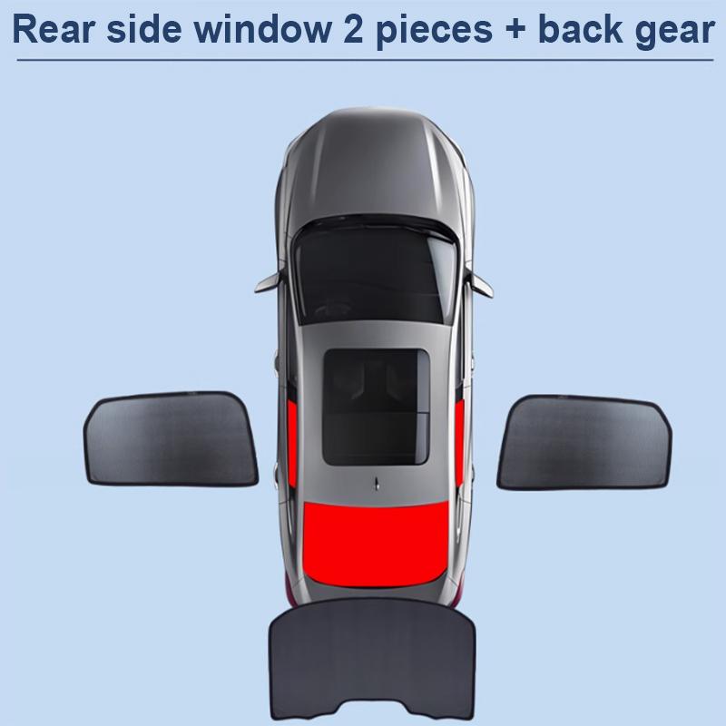 Car Sun Shades For Kia EV6 CV 2022 2023 2024 2025 Sunshades Magnetic Heat insulation Visor Mesh Window Curtains Auto Accessories