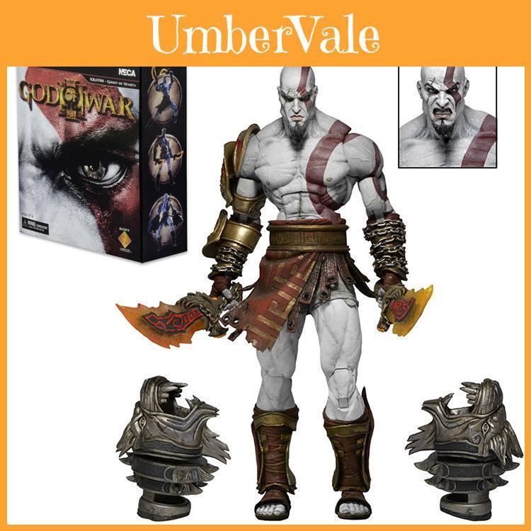 Neca God Of War 3 Кратос Экшн-фигурка 7 дюймов Высокодетализированная ПВХ Коллекционная модель