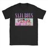 Men's T-shirts Kpop Demon Hunters Saja Boys Group Men's T-shirt