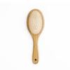 Hair Scalp Massage Comb Hairbrush Printing Cushion Oval Hairbrush Detangling Hair Brush Private Label Wooden Hair Brush