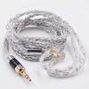 784 Cores KZ Headphone Cord Silver Plated Headset Wire KZ KZ Earphones Cable  For ZSN PRO ZSX DQ6