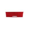 For 2015-Up Chrysler 300 Red Carbon Fiber Interior Center Storage Cover Trim