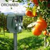 Waterproof Motion Sensor Ultrasonic Animal Repeller Solar Powered  For Bat Mouse Squirrels Racoon Skunk In Garden Outdoor & Yard