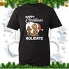Happy Christmas Holidays Tshirt Funny Gingerbread Xmas Winter Festive Tee Top