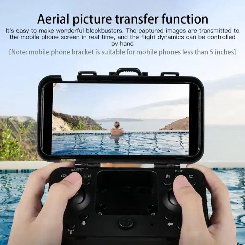 Мини-дрон HD Wi-Fi FPV в форме багажа Дрон с дистанционным управлением и камерой складной квадрокоптер с возвратом в один клик игрушки