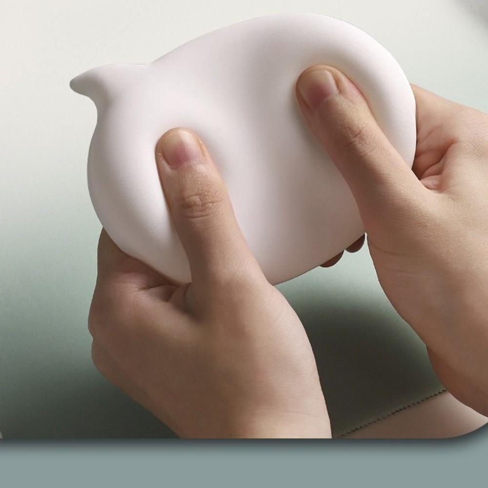 Non-Slip Mouse Pad Solid Color Wrist Pad Ergonomics Wrist Rest Laptop Use
