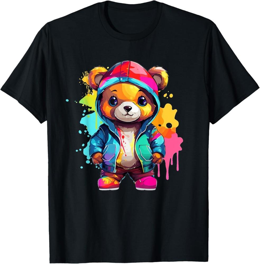 Colorful Teddy Bear T-Shirt Unisex T-Shirt
