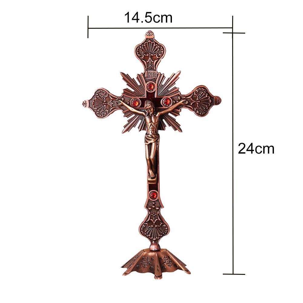 Sweet Room,Antique Catholic Religious Altar Standing Wall Crucifix Cross Church Decoration