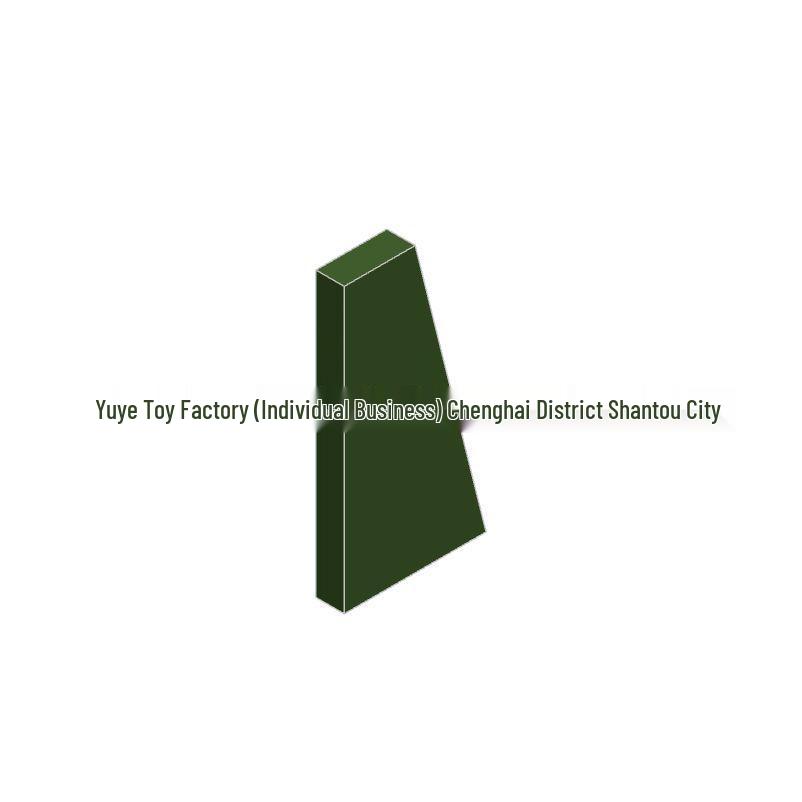 Compatible 41769 Wedge Tile 2x4 Right Building Block, DIY Toy Assembly Small Parts.