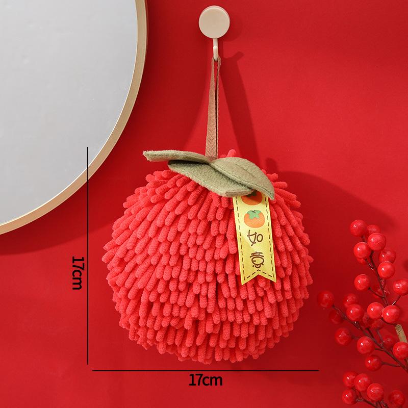 Новый год 2025 Полотенца для рук Полотенца для вытирания на Китайский Новый год Супервпитывающее полотенце для рук Принадлежности для уборки дома и кухни