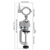 Adjustable Bench Vise 360° Rotating Electric Drill Stand Grinder Holder  Table Grinder Accessory