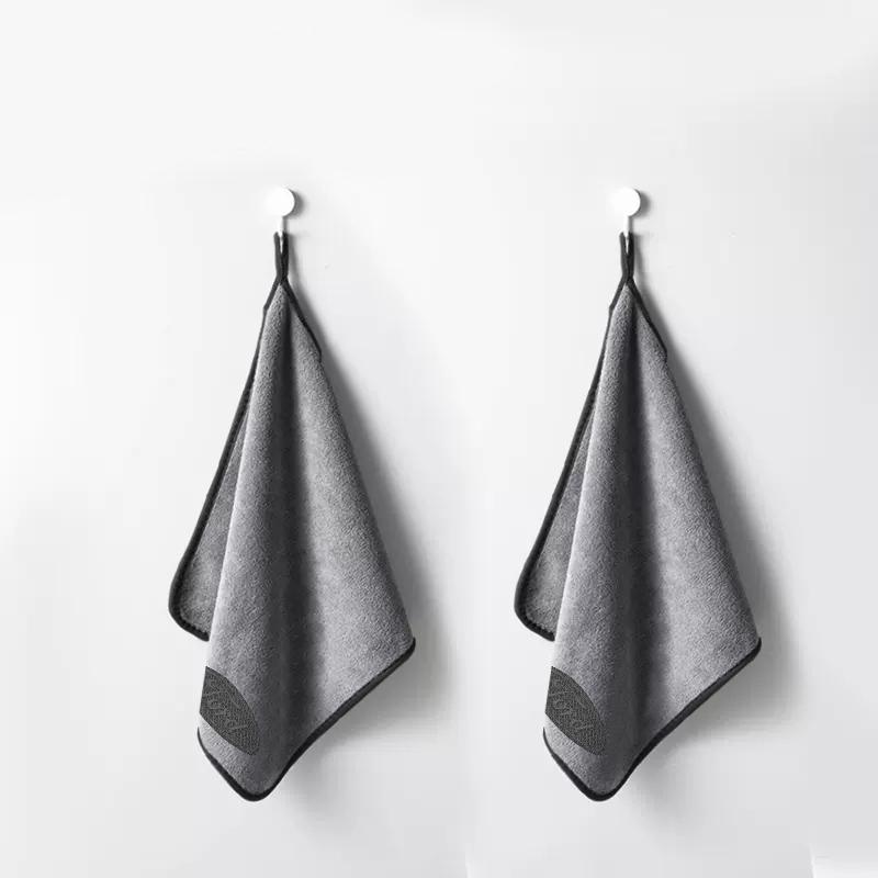 Car Wash Microfiber Towel Auto Emblem Cleaning Drying Rag Cloth For Ford Fiesta Ranger Focus MK3 Kuga Mondeo Fusion Accessories