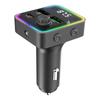 C71 Bluetooth-совместимое автомобильное зарядное устройство 3-в-1 PD 30 Вт Адаптер-зарядное устройство для прикуривателя с FM-трансмиттером