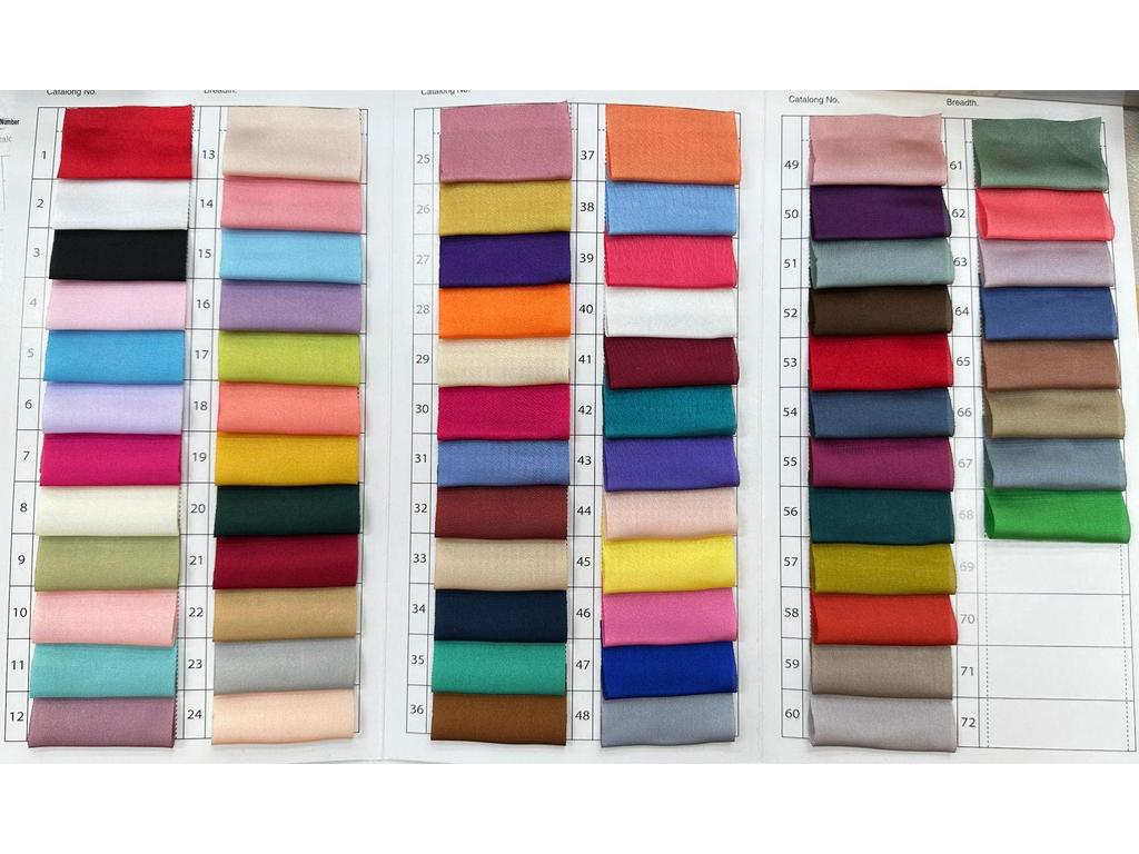 Satin Chiffon Matte Silk Fabric for Hanfu & Gift Box Linings