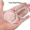 Прозрачный акриловый значок DIY-набор: Пустые бейджи и сменные картинки для значков