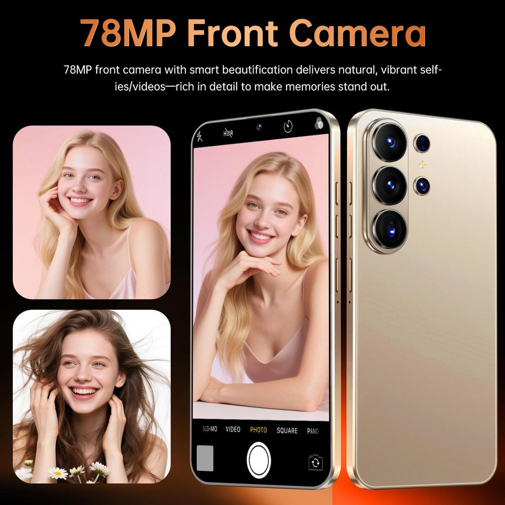 Android-смартфон S26 Ultra - 16 ГБ ОЗУ, 1 ТБ памяти, 7,3-дюймовый дисплей