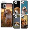 Чехол для телефона с собакой «Бигль» для iPhone 11, 12, 13, 14 Pro Max mini X XR XS SE 2020 5, 6S, 7, 8 Plus, Samsung Galaxy S21 S22, чехол