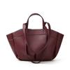 Large Capacity Tote Bag Women's Winter New Solid Color Fashion Casual Simple Niche Portable Shoulder Bag