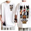 Футболка Мужская Хлопок 100% Аниме Графика Команда Соломенной Шляпы One Piece Круглый Вырез Короткий Рукав Городской Повседневный Топ
