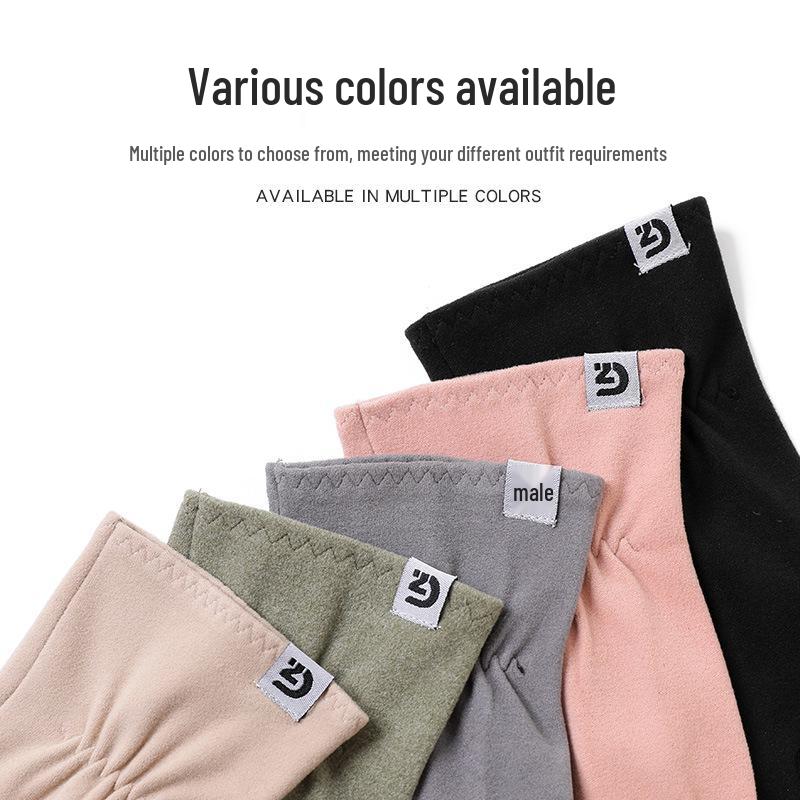 Женские сезонные бархатные перчатки с сенсорным экраном: Тонкие весенние/осенние, Теплые зимние, Противоскользящие, Эластичные, Приятные для кожи.