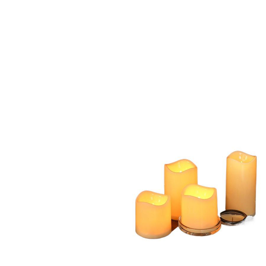 Electronic Candle Lights for Romantic Ambiance: Ideal for Proposals, Birthdays, and Confessions or as Buddhist Blessing Candles.