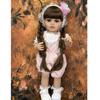 Куклы-близнецы Reborn Babies Girl, 55 см, полностью силиконовые, виниловые, реалистичные, кукла принцессы с длинными волосами, Bebe Reborn, подарки на день рождения, изготовленные из KEIUMI