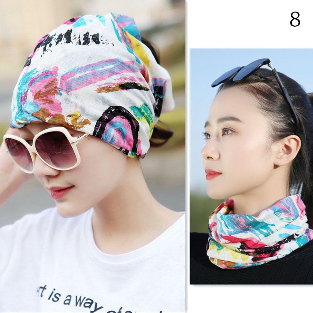 Ice Silk Baotou Hat Soft Hijab Cap Summer Turban Women