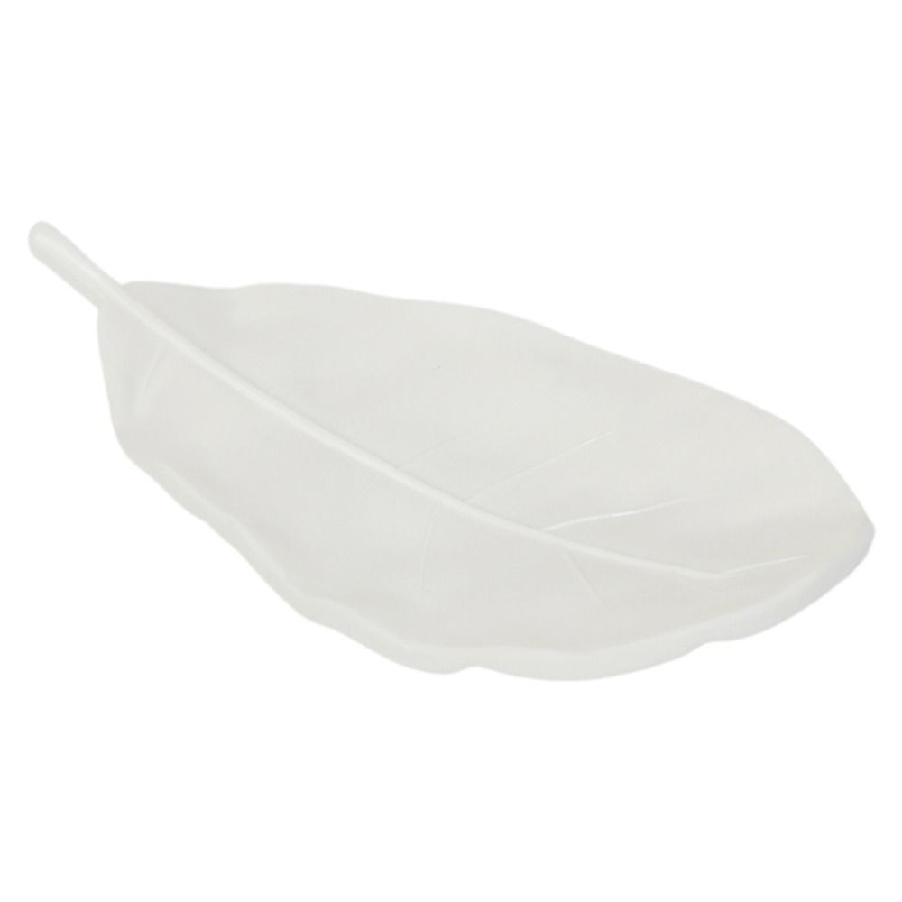 Storage Holder Stand Tray Soap Box Leaf Shape Soap Container Tray  Bathroom Kitchen Sink Organizer