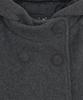 HUG YOUR SKIN Hooded Half Coat (Charcoal)