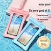 Водонепроницаемый чехол для телефона с двойной воздушной подушкой и сенсорным экраном для плавания