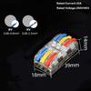 Universal Quick Terminal Block Mini Compact Splice Electrical Connectors Wire Connector  Electrical