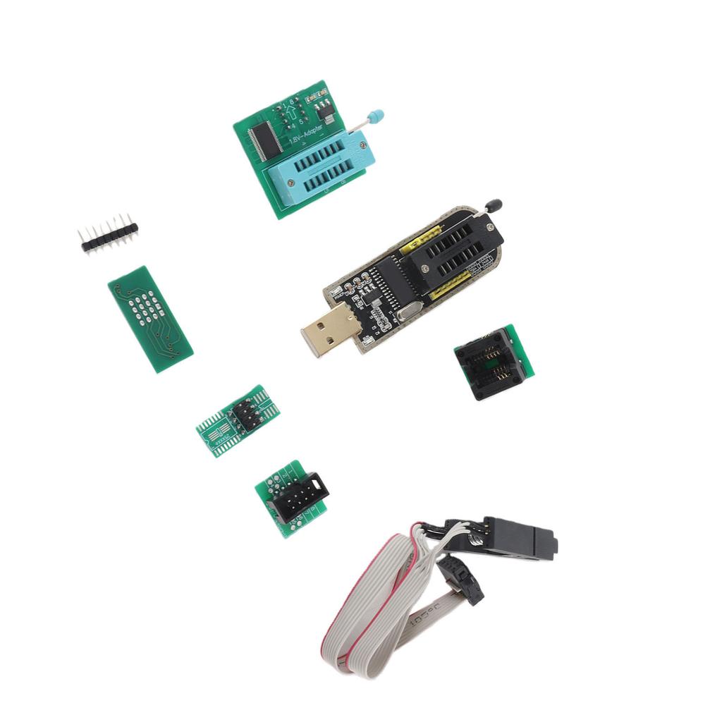 Flash Chip Test Clip Set Programmer Mainboard Accessory with SOIC SOP Pin Format for 242593