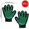 A pairPet Hair Remover Gloves Cat Dog Massage Bathing Cleaning To Bathe Dogs Hair Comb Glove Massage Grooming Dogs Cats Supplies