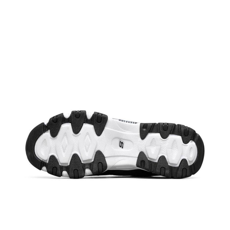 Skechers DLites 2.0 Mesh Classic Универсальные Низкие Повседневные Кроссовки Женские Черно-Белые 66666324-BKMT