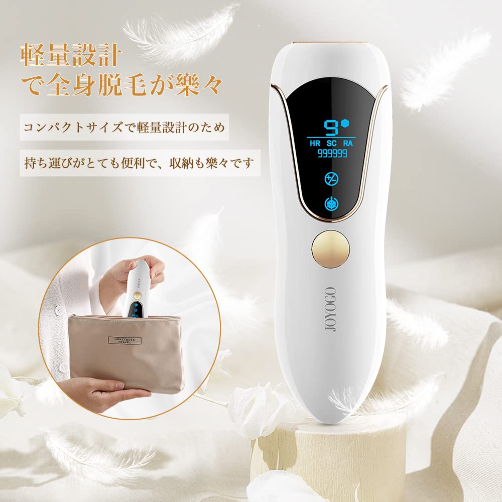 Power In the Hair Removal Device Category JOYOGO Ace Pro You Can Feel the Effect In Just 3 for Smooth Skin 365 Days a Year Light Beauty Device