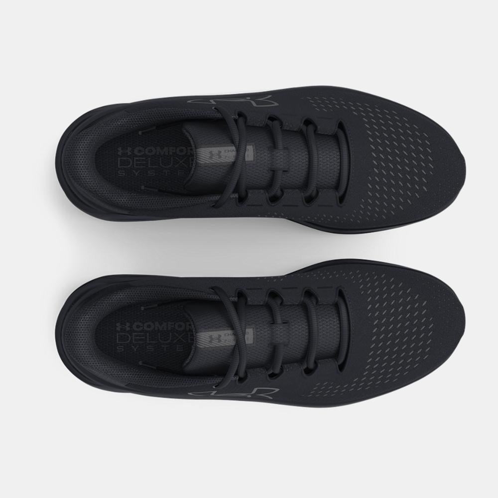Under Armour Charged Pursuit 3 sneakers breathable flexible outsole Black