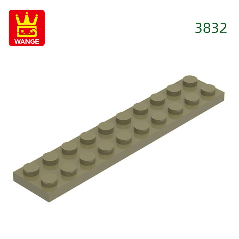 Нетоксичный 34 шт./лот 3832 2x10 Базовый строительный блок Moc Детали платы Совместимые с кубиками DIY Сборные игрушки для детей Подарочная коробка