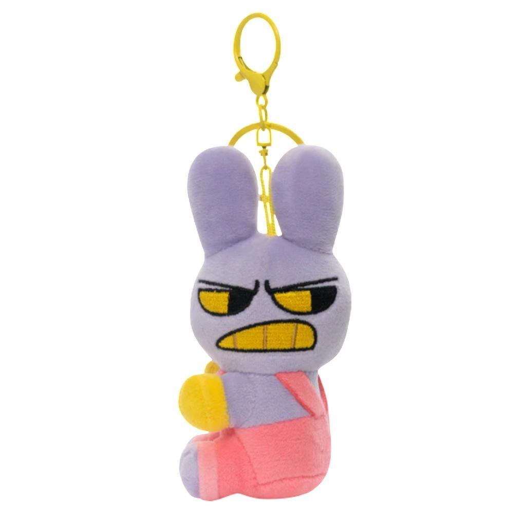 New 15cm The Amazing Digital Circus Anime Surrounding Cute Plush Toys Jax Caine Rbbit Dolls Keychain Best Birthday Children Gift