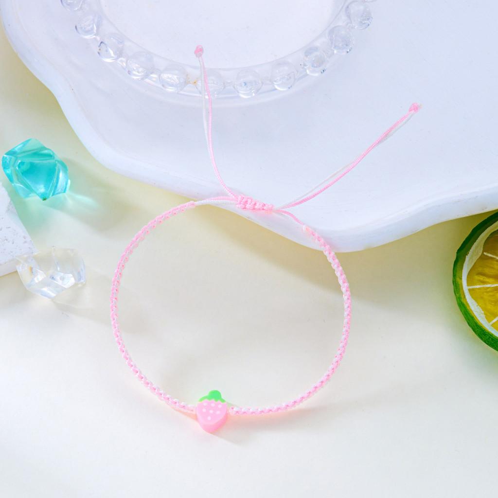 Summer Fruit Bracelet With Handmade Soft Clay For Women And Friendship Gifts
